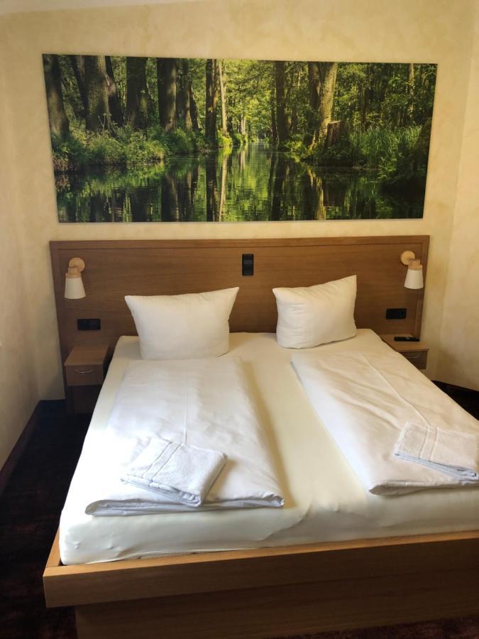 Gasthof Zum Slawen Vetschau Bagian luar foto
