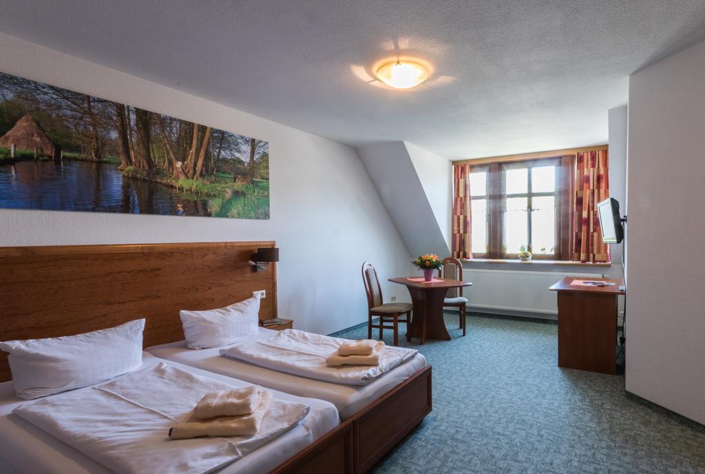 Gasthof Zum Slawen Vetschau Bagian luar foto