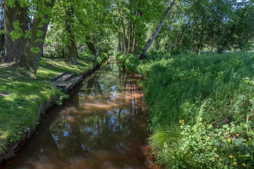 Gasthof Zum Slawen Vetschau Bagian luar foto